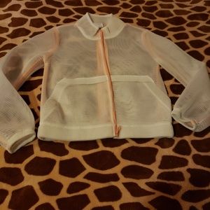 NWOT Girls Target mesh jacket